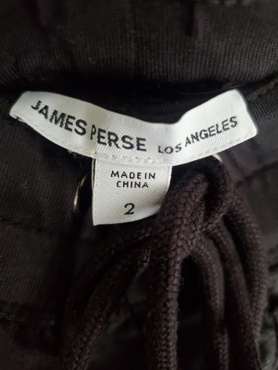 James Perse Black Linen Pants Size 2 Medium NWOT - Picture 6 of 7